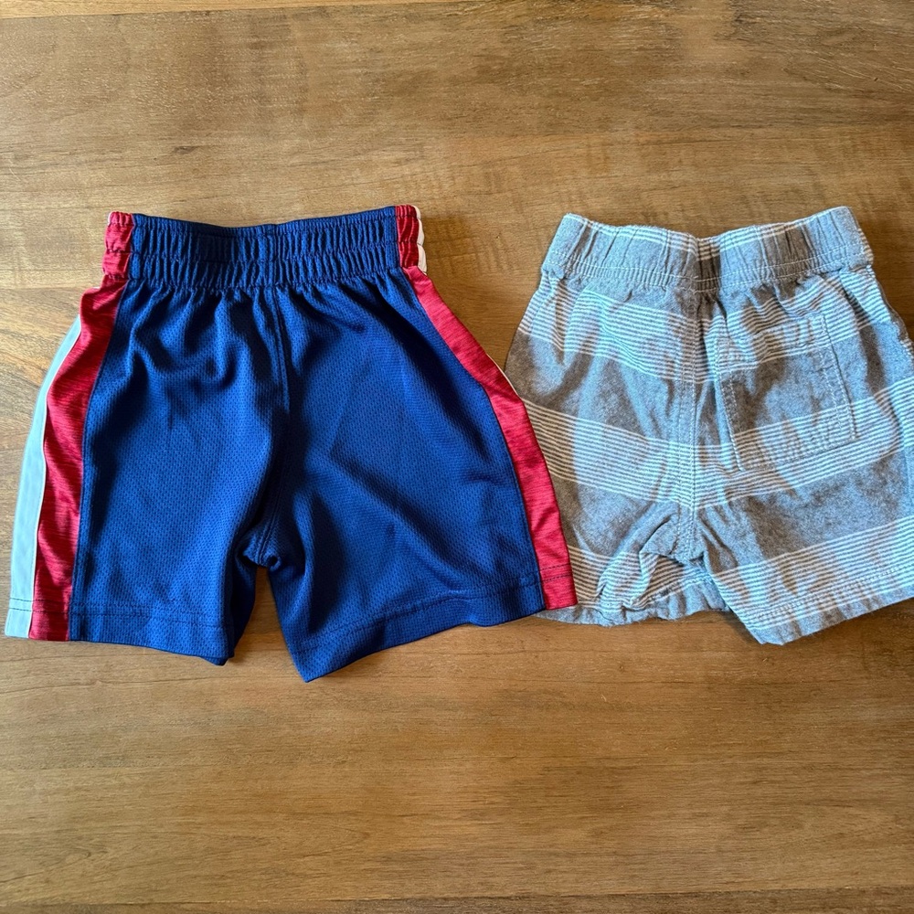 ⚡️3/$20 Blue and Gray Kids Shorts Set - 2T - 2 pairs